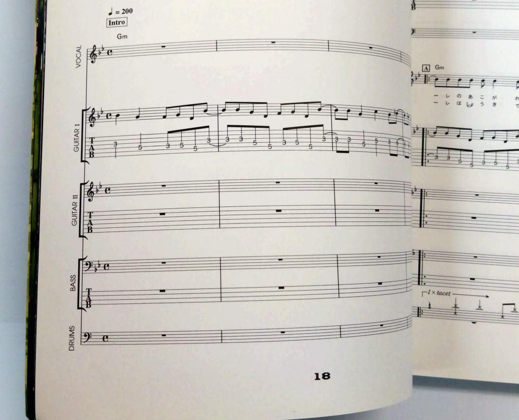 ブランキージェットシティ「BANG!」バンドスコア 楽譜 ブランキー