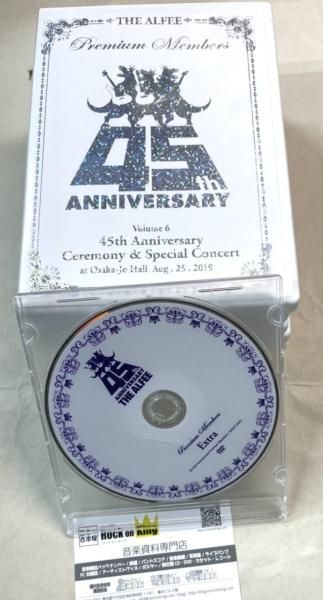 THE ALFEE 45th アニバーサリーDVD アルフィー 限定DVD THE ALFEE 45th
