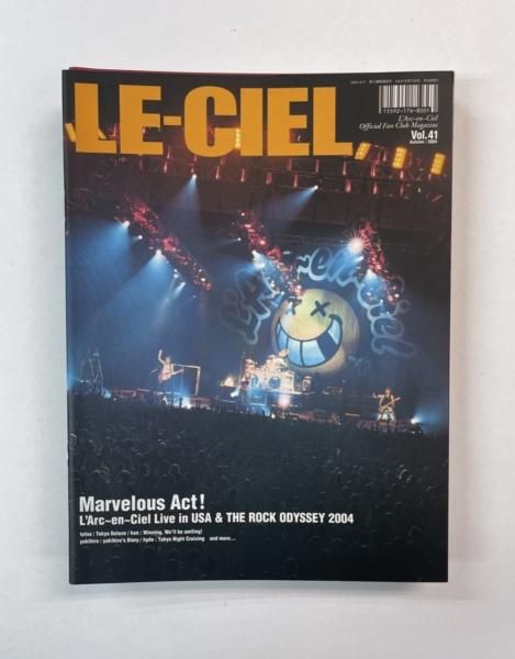 L'Arc〜en〜Ciel ファンクラブ会報 vol.14〜105 L'Arc〜en〜Ciel