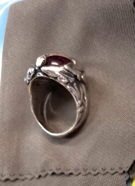 hyde デザインリング THE APPLE VAMPROSE ロゴ入り アップル シルバー