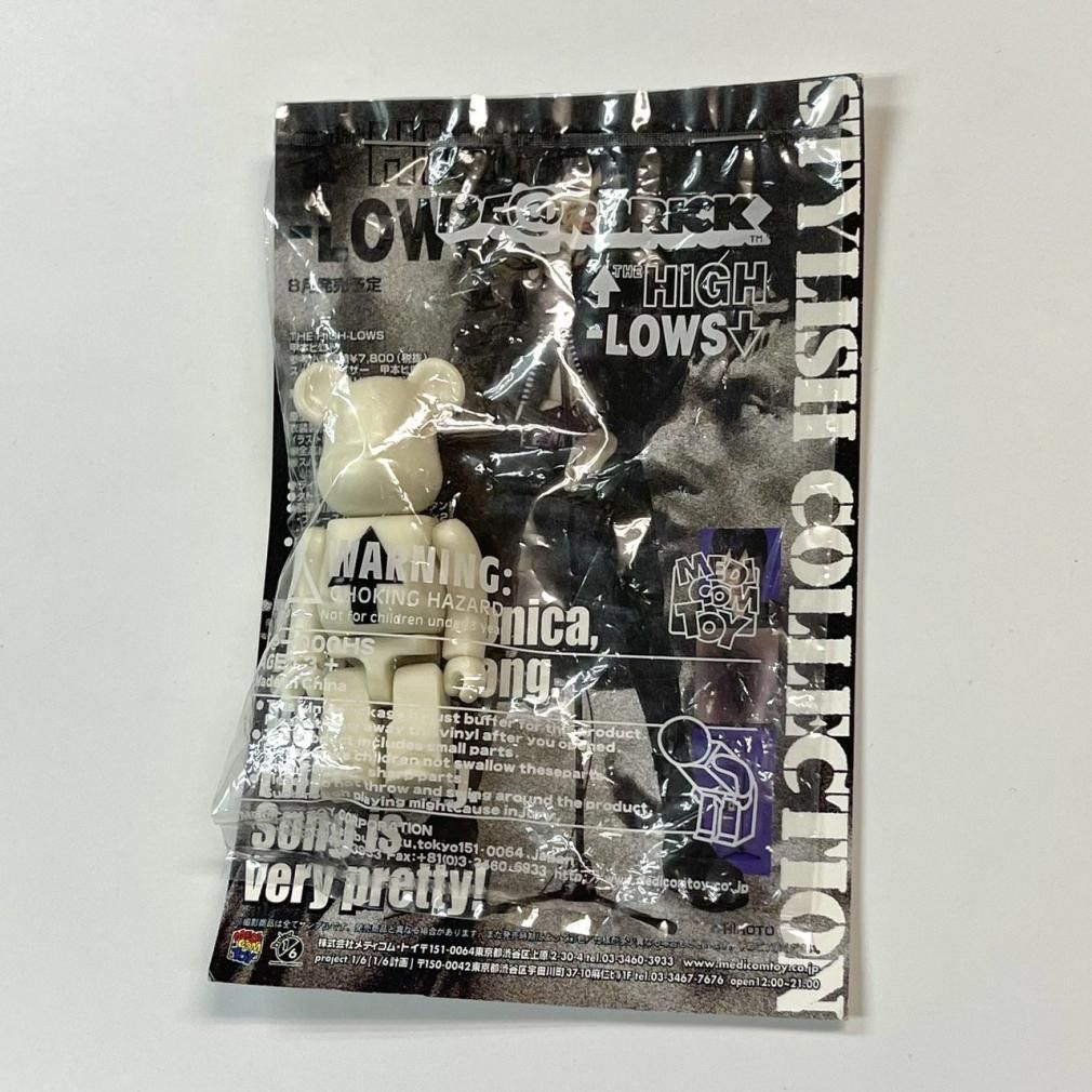 甲本ヒロト フィギュア THE HIGH LOWS ベアブリック 甲本ヒロト 100