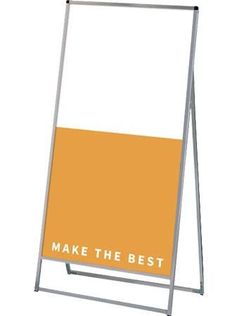 バリウススタンド看板 アルミ複合板 900×1800片面 - 大阪堺市で日本製