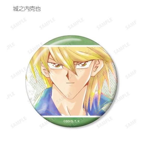 公*o様 遊戯王 カフェ スクエア缶バッジ 遊城十代 公*o様 遊戯王