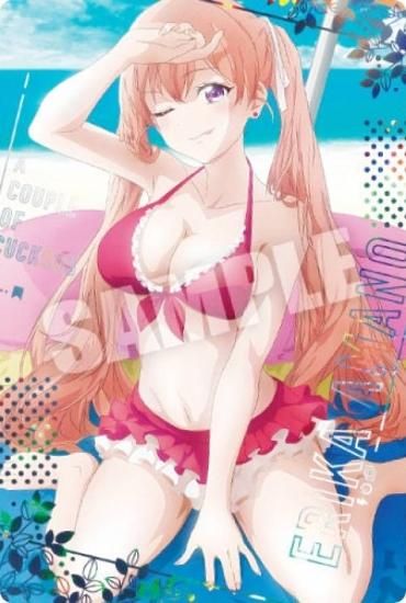 銀色ホロ箔押し] V1-23.天野エリカ (ビジュアルカード)】 カッコウの