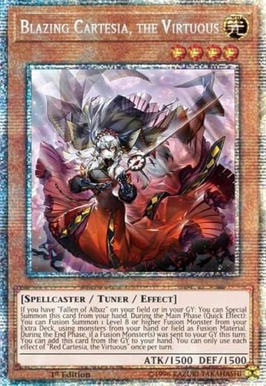 遊戯王 赫の聖女カルテシア 25thシークレットレア CF01-JPS04 遊戯王