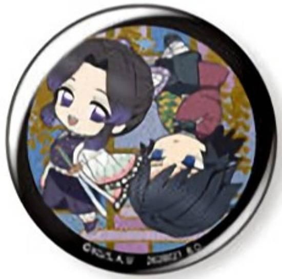 C賞 胡蝶しのぶ＆冨岡義勇 (缶バッジ) 】鬼滅の刃 あそーと2 - トレカ