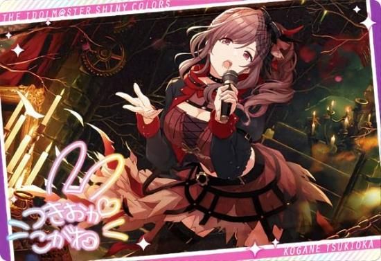 シャニマス カードフォリオ パシャっとチャレンジ 缶バッジ 月岡恋鐘