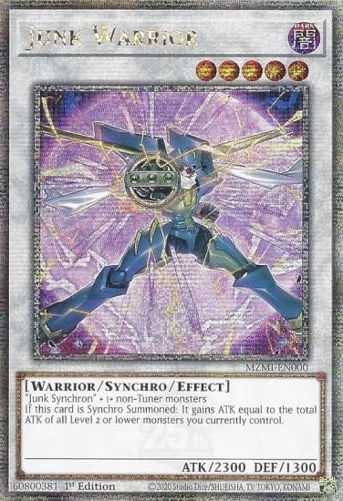 遊戯王 MZMI-EN000 ジャンク・ウォリアー (日本語版 25th クォーター