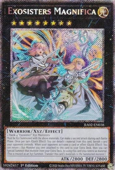 遊戯王 エクソシスターズ・マニフィカ プリズマティックシークレット