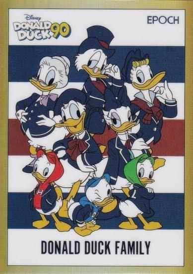 ドナルドダック90周年プレミアムコレクションカード29Pホロスペクトラ