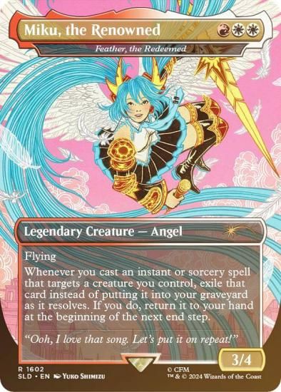 初音ミク MTG secret lair 春夏秋冬セット 英語語foil 初音ミク MTG