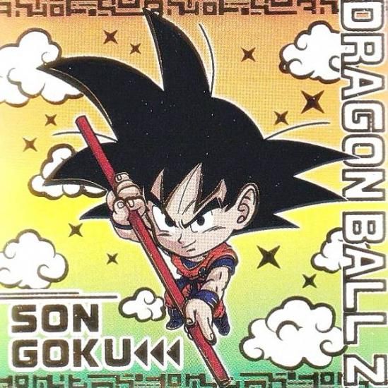 ドラゴンボールマン超コレクターシール 超-01 孫悟空 劇場版