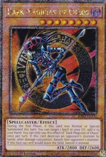 遊戯王【英語版】混沌帝龍 －終焉の使者－RA03 25thシク クオシク