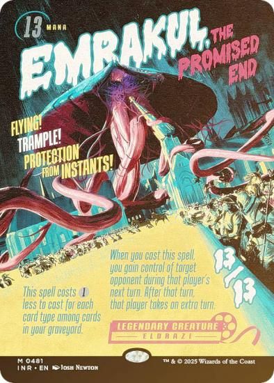 MTG INR《約束された終末、エムラクール》英語版foil MTG INR《約束