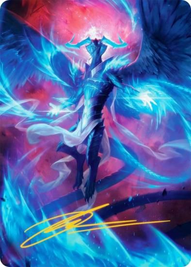 MTG 嵐の目、ウギン ショーケースfoil 幽霊火 日)【Foil】嵐の目