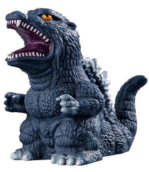 PuCN ゴジラ2004 3個 3.ゴジラ（2004）】GODZILLA SOFVIDOLL - トレカ