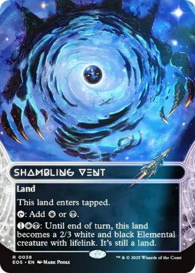 FOIL/ボーダーレス版】マジックザギャザリング EOS EN 0038 乱脈な気孔