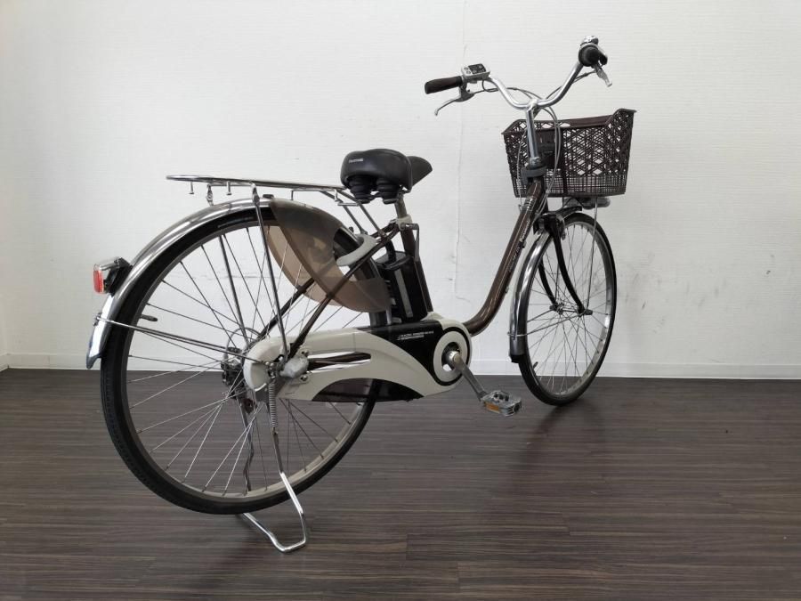 中古電動自転車 パナソニック ビビDX 26インチ ブラウン 横浜 横浜在庫
