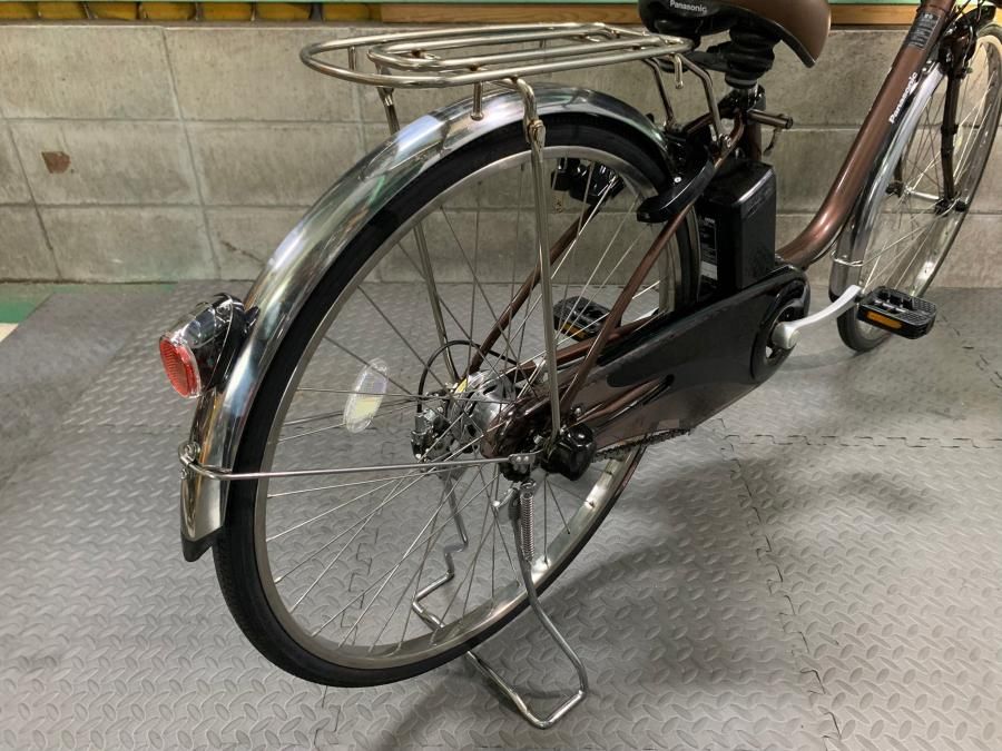 中古電動自転車 パナソニック ビビDX 26インチ ブラウン 横浜 横浜在庫