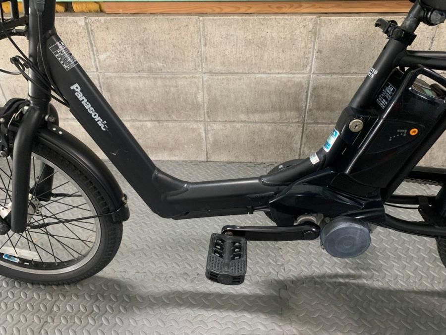 神戸在庫）電動自転車 パナソニック ギュットアニーズ 20インチ 黒