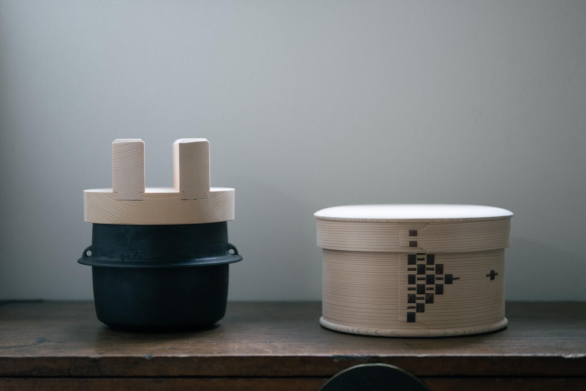 羽釜｜釜定｜盛岡南部鉄器｜紡ぎ舎（つむぎや）