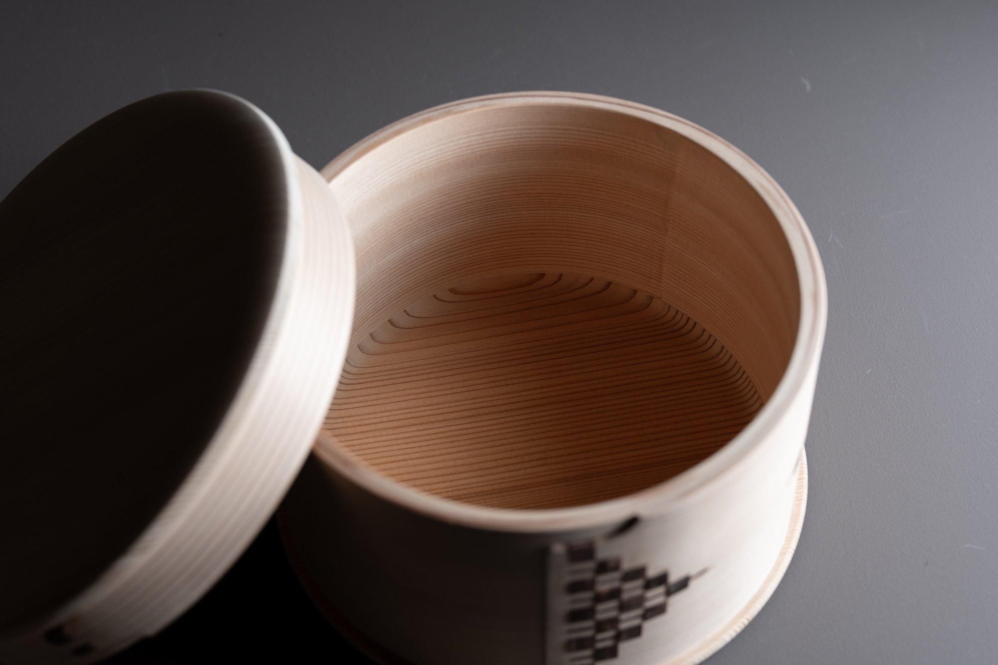 柴田慶信商店 天然杉 おひつ 6寸（3合用）