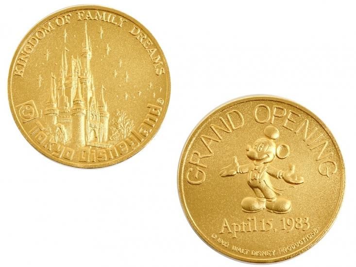 TDL グランドオープニング記念 1983年 メダル コイン キャスト限定