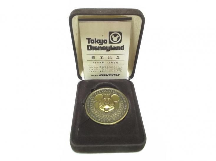 東京ディズニーランド 1980年 地鎮祭 着工記念 ミッキー ブロンズ