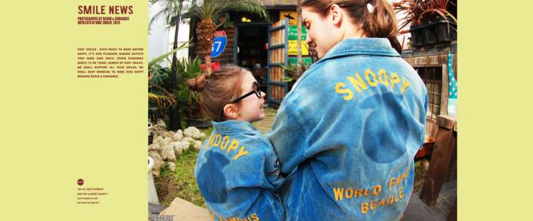 denim and dungaree ミッキー刺繍 パラシュートパンツ 150 ボトムス