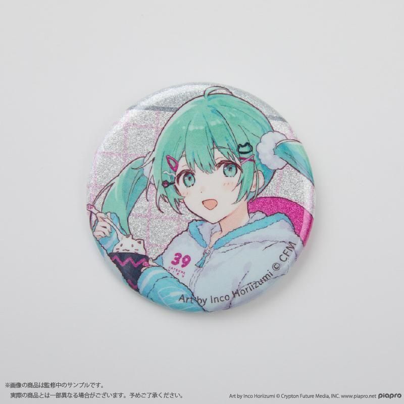 プロセカ 缶バッジ グリカン vol.5 B 初音ミク 予約商品】グリッター缶