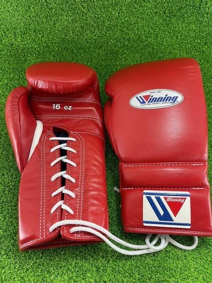 Winning ボクシンググローブ 14oz 赤 ソフトタイプ Winning ボクシング