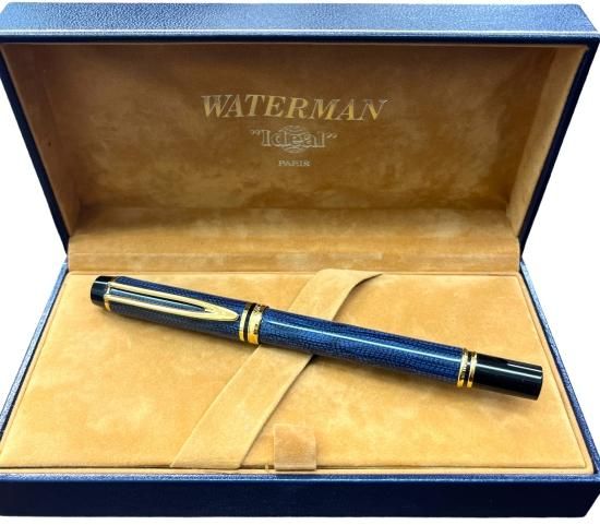 エボナイト、漆日本製、WATERMAN ウォーターマン ペン先 18K 750