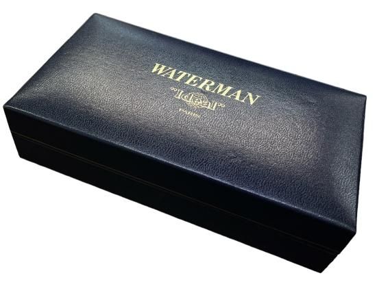 WATERMAN】ウォーターマン 18K 750 万年筆 Ideal ネイビー【未使用