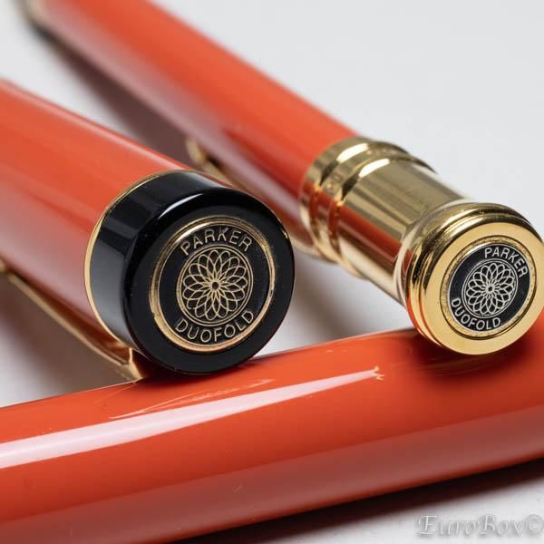 PARKER Duofold Red パーカー デュオフォールド オレンジ 万年筆