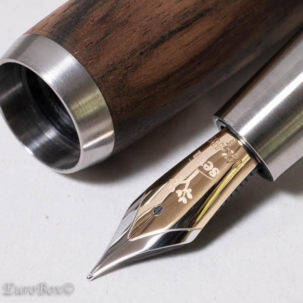 Setu Closed End Titanium 工房楔 クローズドエンド楔 チタン 黒柿孔雀