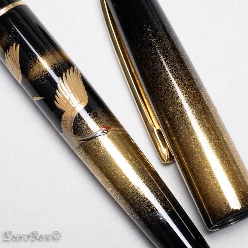 パイロット 鶴 研出高蒔絵 万年筆 PILOT Taka-Maki-e Crane - ユーロ