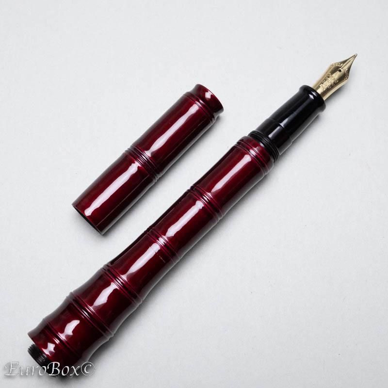 大橋堂万年筆 大型 14金Mニブ エボナイト漆塗 ターコイズブルー