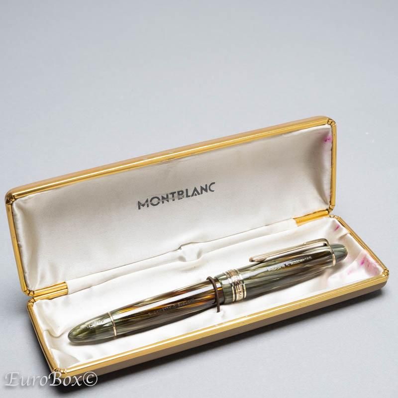 MONTBLANC モンブラン 万年筆 642 N グリーンストライプ 14金