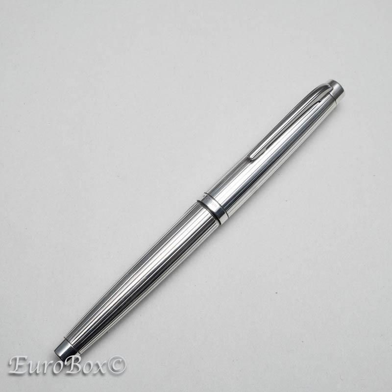 プラチナ 万年筆 シルバー PPSL-15000 銀ストライプ PLATINUM PPSL