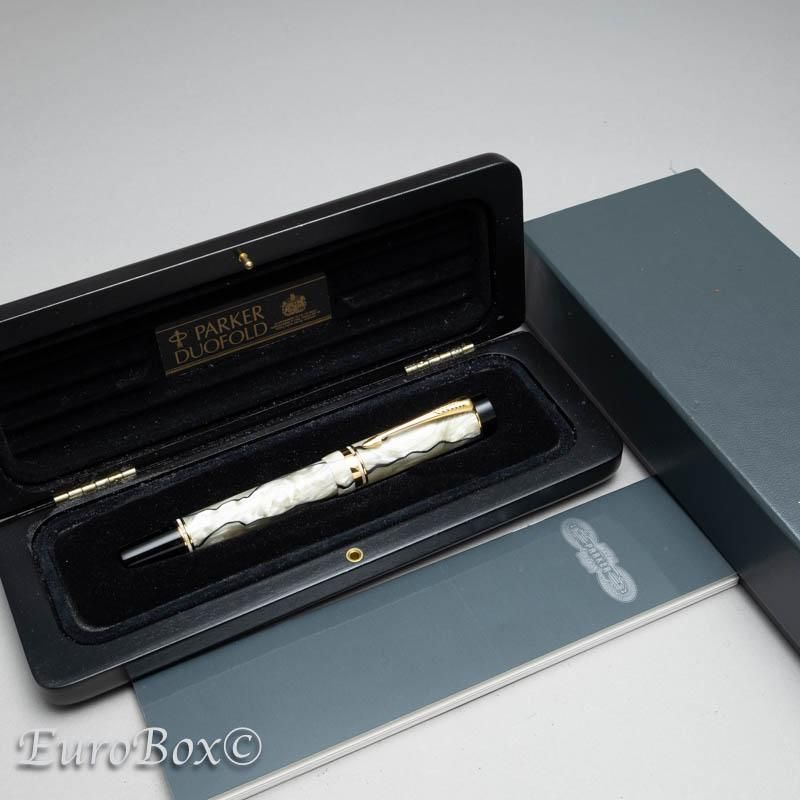 パーカー 万年筆 デュオフォールド センテニアル(1988) & ボールペン