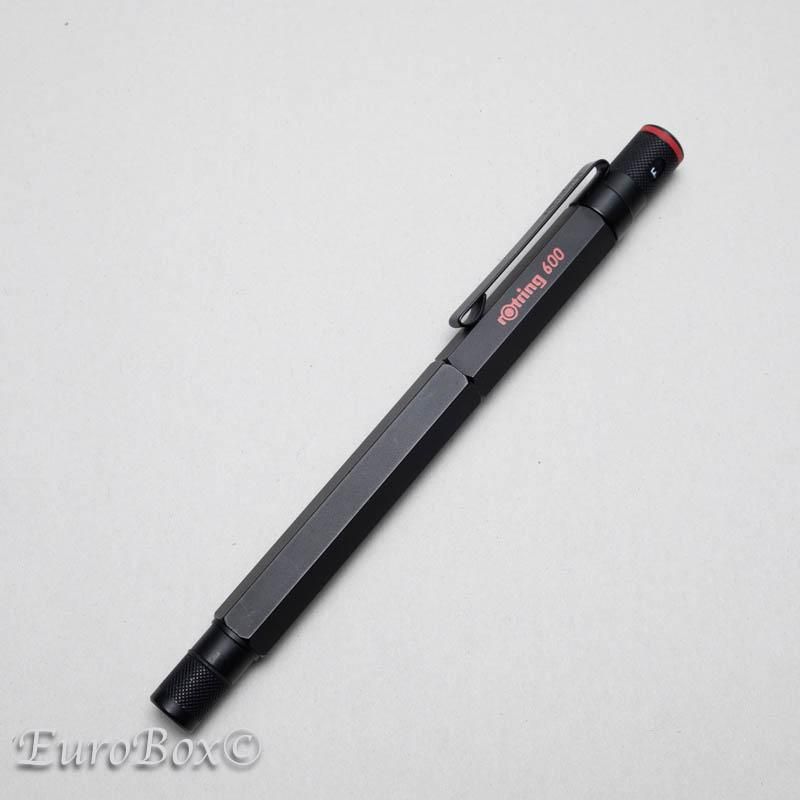 ロットリング 万年筆 600G ブラック rotring 600G Black - ユーロ