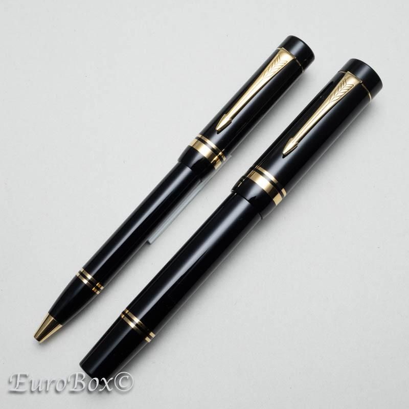 パーカー 万年筆/ボールペン デュオフォールド センテニアル ブラック