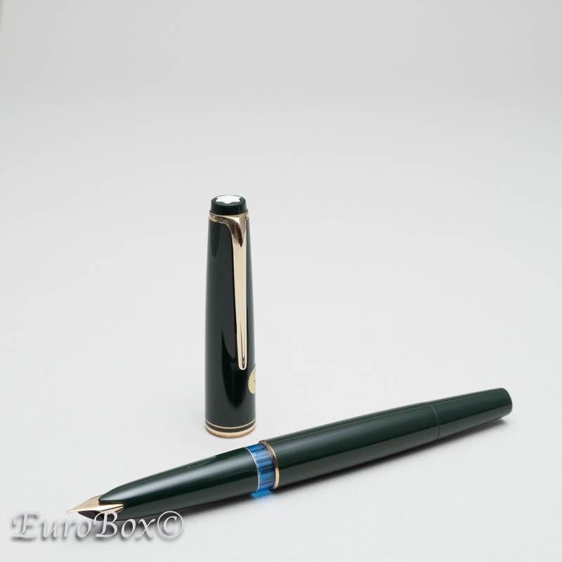 MONTBLANC 万年筆 NO.22 グリーン 14C モンブラン 万年筆 No.22
