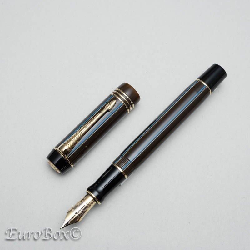 パーカー 万年筆 デュオフォールド センテニアル ピンストライプ