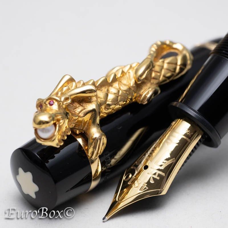 モンブラン 万年筆 イヤー・オブ・ ザ・ ゴールデンドラゴン 2000