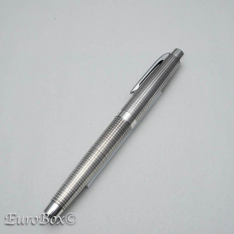 プラチナ 万年筆 PP-10000 二重格子 シルバー PLATINUM PP-10000