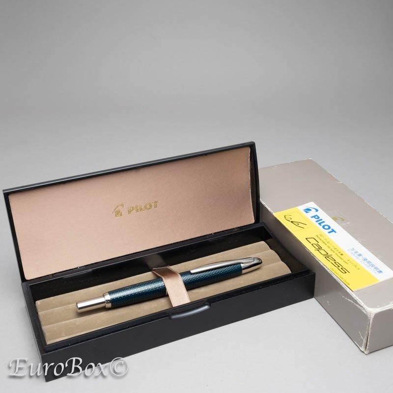 パイロット 万年筆 キャップレス 絣 緑 PILOT Capless Kasuri Green