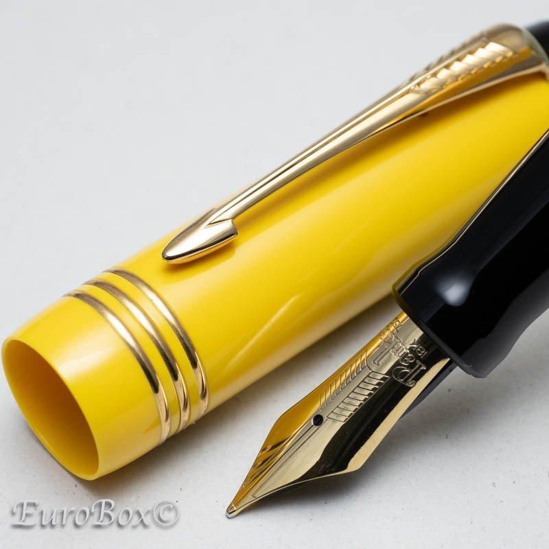 パーカー 万年筆 デュオフォールド センテニアル マンダリンイエロー