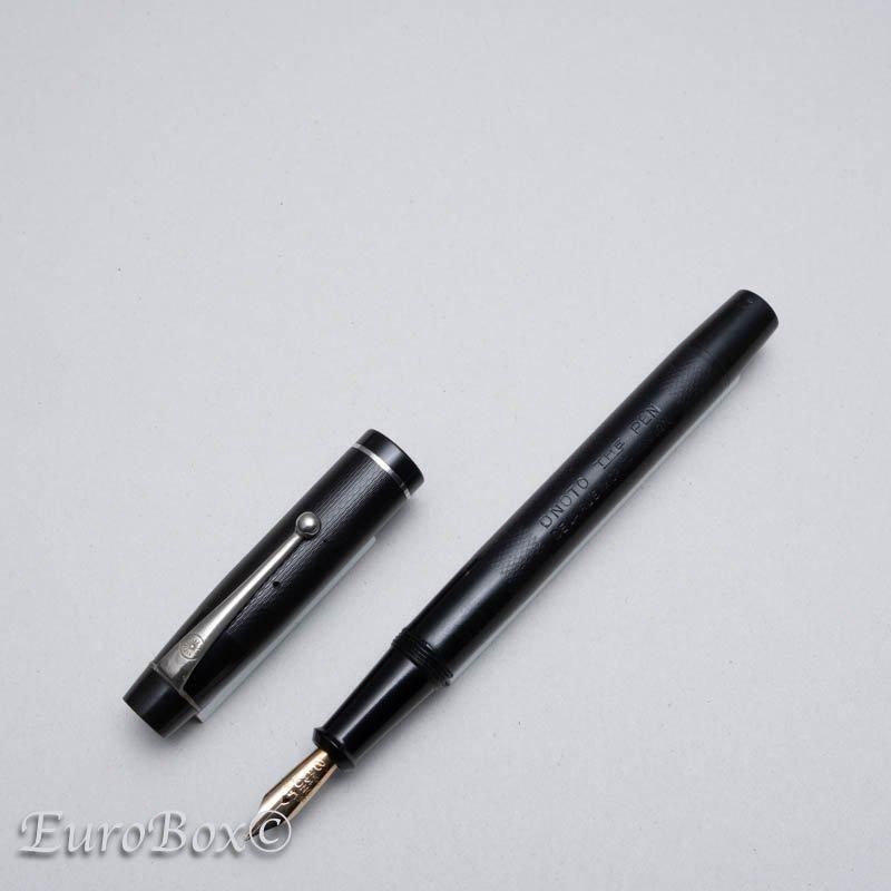 デ・ラ・ルー オノト 万年筆 5601 DE LA RUE Onoto 5601 Black Chased