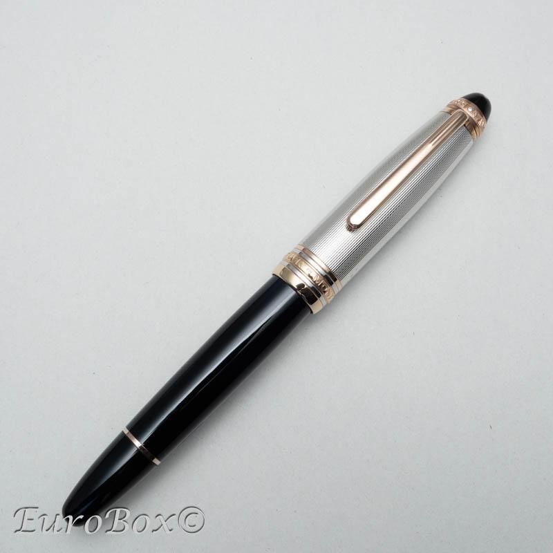 モンブラン 万年筆 ソリテール 146 ドゥエ シルバーバーリー MONTBLANC